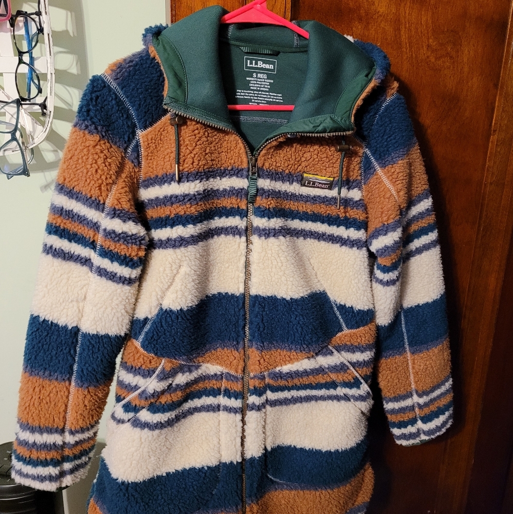 L.L.Bean Women's Mountain Pile Fleece Coat
